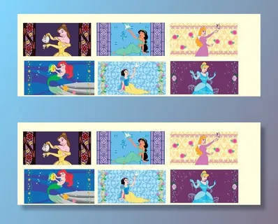 迪士尼六美公主图片