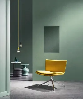 抹茶绿墙面图片