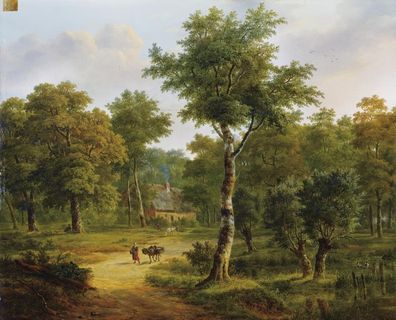 欧美风景油画图片