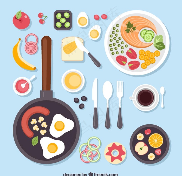 美味食物图片eps,ai矢量模版下载