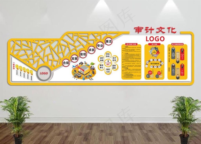 审计文化文化墙图片