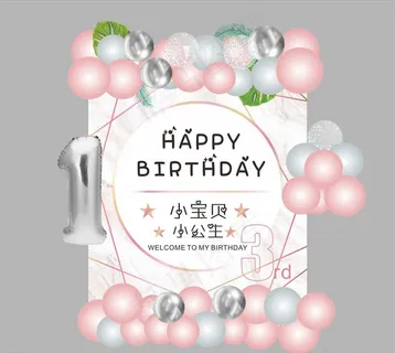 粉色小公主宝宝宴图片 粉色小公主宝宝宴图片