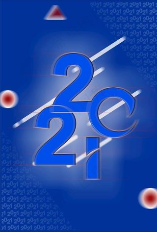 2021年海报图片