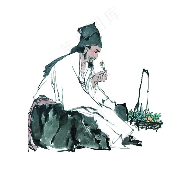 李时珍图片(9000X9000(DPI:762))psd模版下载