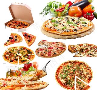 披萨素材图片
