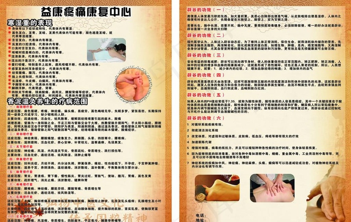 彩页图片cdr矢量模版下载