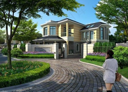 别墅效果图图片