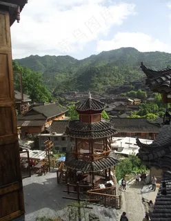 西江千户苗寨图片 西江千户苗寨图片