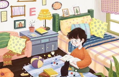 4月23日世界读书日插画图片 4月23日世界读书日插画图片