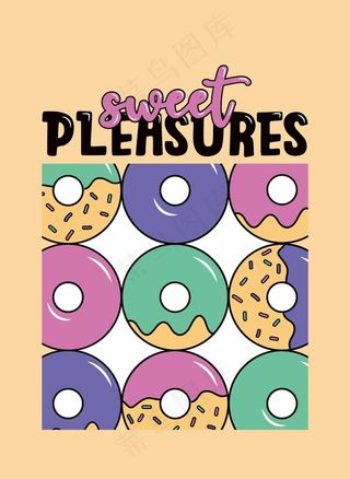 甜甜圈图片