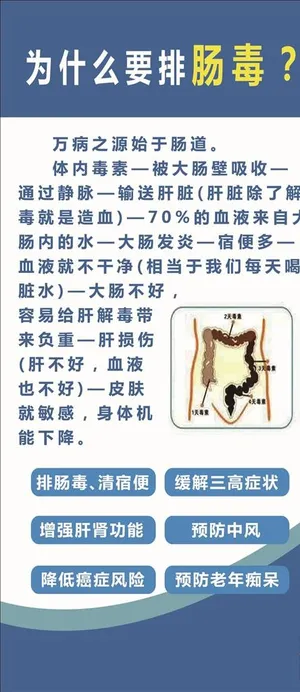 为什么排肠毒图片
