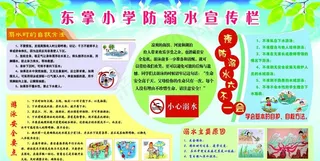 防溺水宣传栏图片