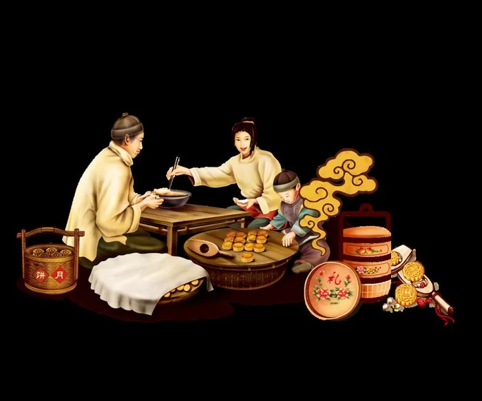 中秋素材图片psd模版下载