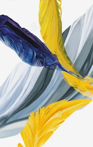 羽毛玄关 装饰画图片