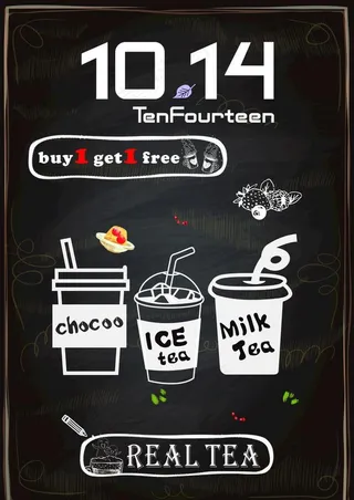奶茶海报图片