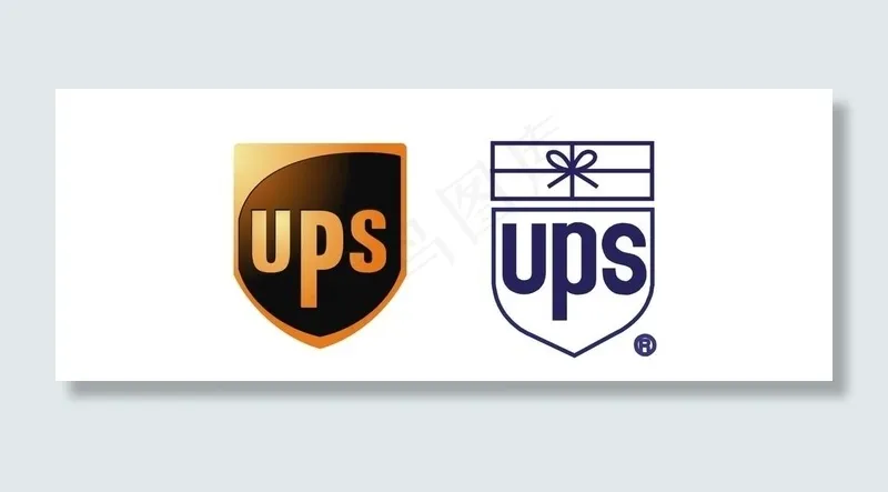 UPS标志图片cdr矢量模版下载
