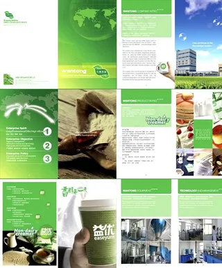 万通食品画册12p图片