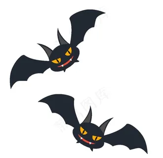 蝙蝠矢量素材图片