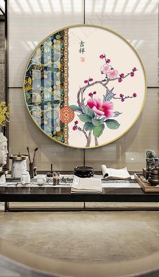 中国风装饰画图片