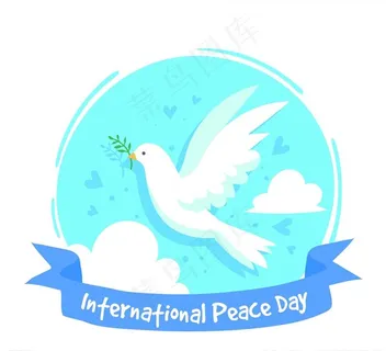 国际和平日白鸽图片