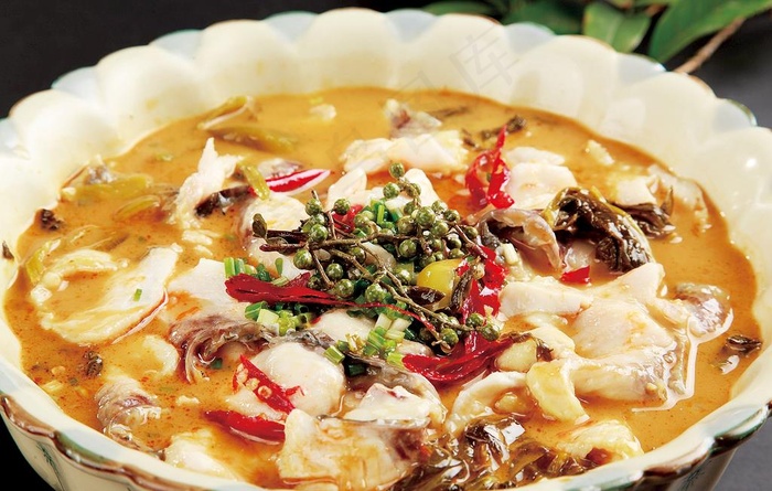 酸菜鱼美食图片