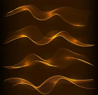 金色曲线图片 金色曲线图片