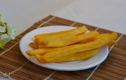 香酥红薯条图片
