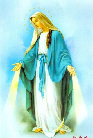 圣母像图片