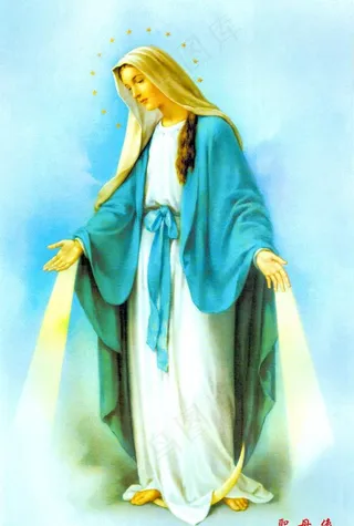圣母像图片