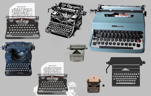 打字机图片