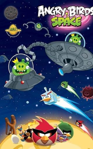 愤怒的小鸟太空版图片