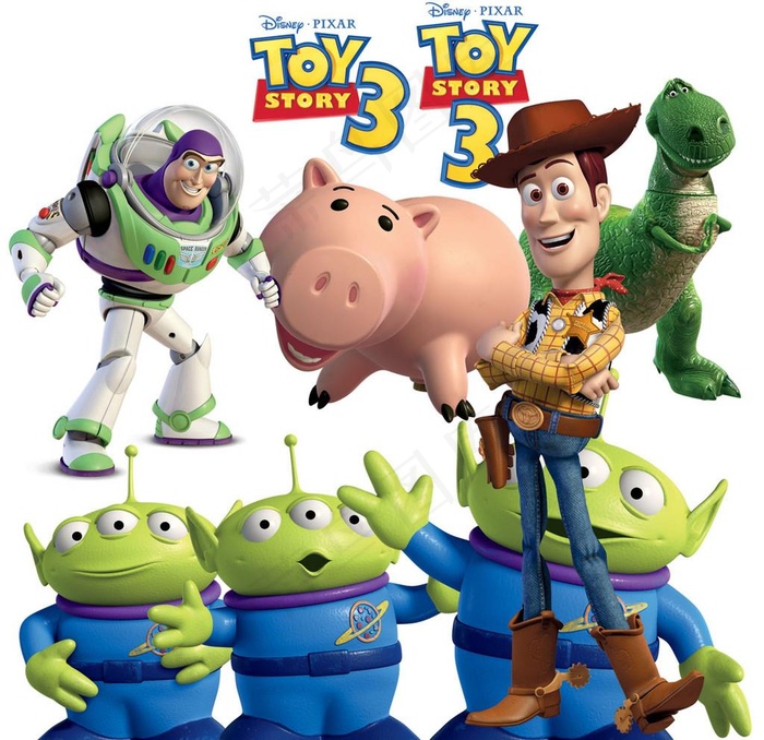 玩具总动员3(Toy Story)图片(4724X4724(DPI:300))psd模版下载