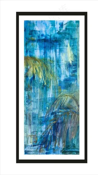 客厅装饰画  现代简约  色彩图片