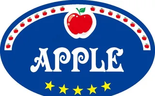 苹果标图片