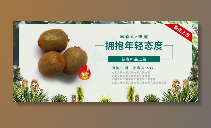 猕猴桃图片(1920X900(DPI:300))psd模版下载