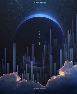 星空海报图片