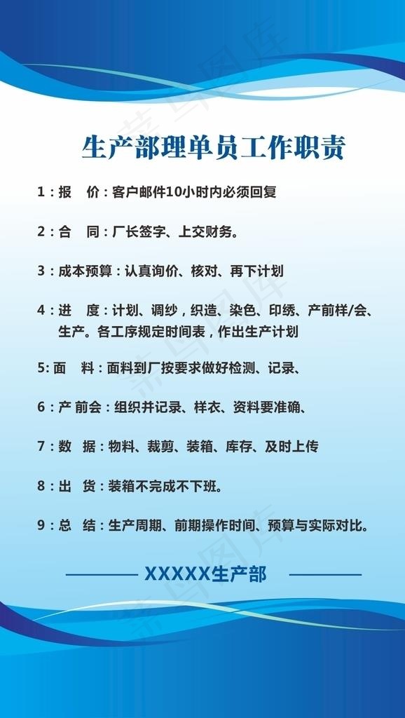 工作职责图片cdr矢量模版下载