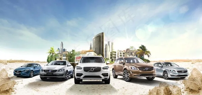 沃尔沃劳动节画面图片