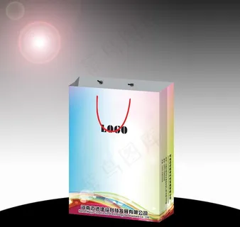 手提袋（展开图）图片