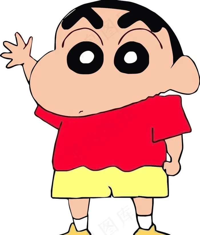 蜡笔小新图片cdr矢量模版下载