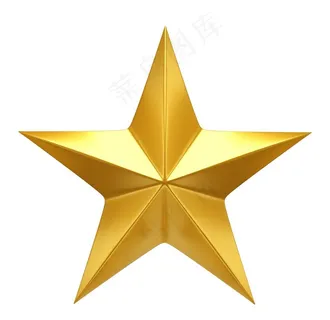 金属五角星图片 金属五角星图片