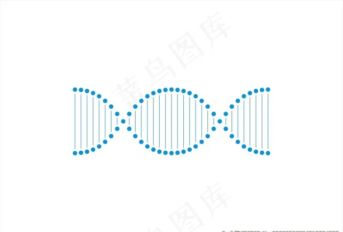 DNA双螺旋结构图片