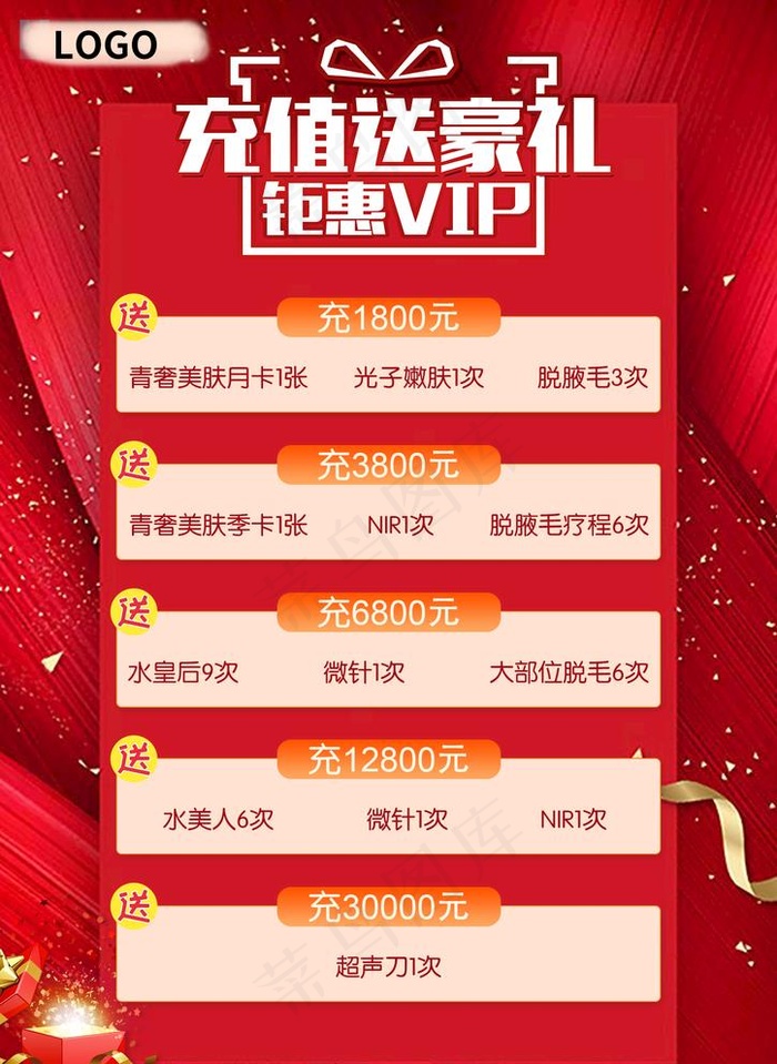 整形医院充值活动方案图片(1654X2339(DPI:200))psd模版下载