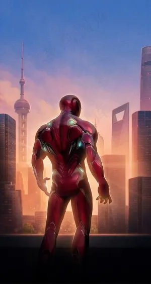 复仇者联盟4钢铁侠到上海图片