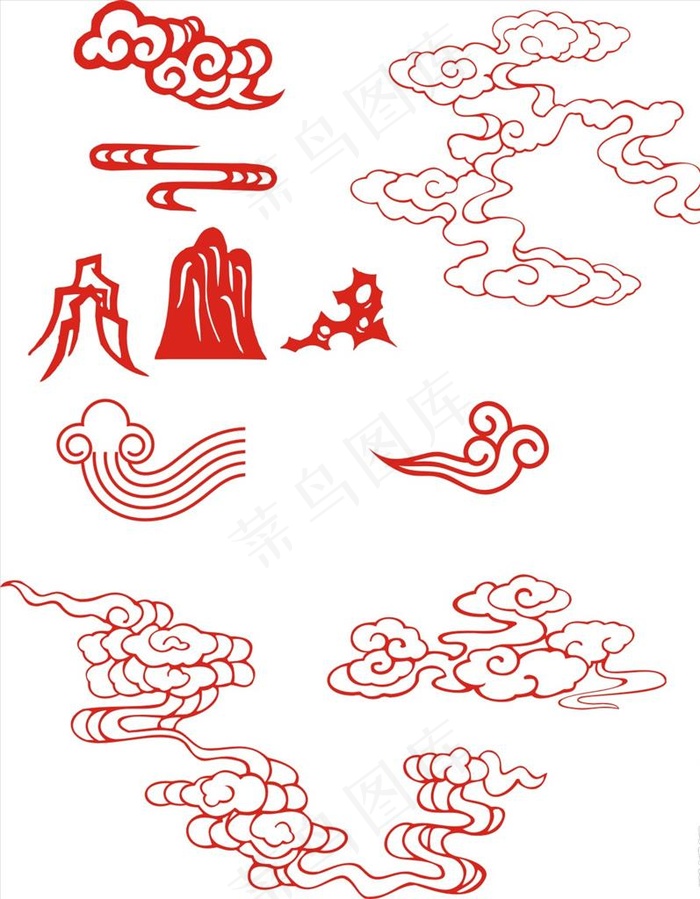 中国风祥云素材图片