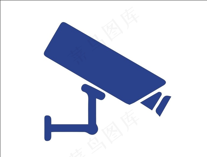 监控 摄像头 安全 报警图片cdr矢量模版下载