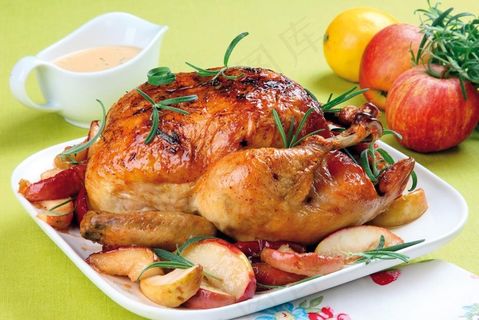 炸全鸡图片
