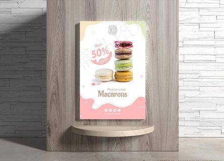 下午茶甜点海报图片