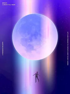 中秋 韩国 波普 蒸汽波 渐变图片