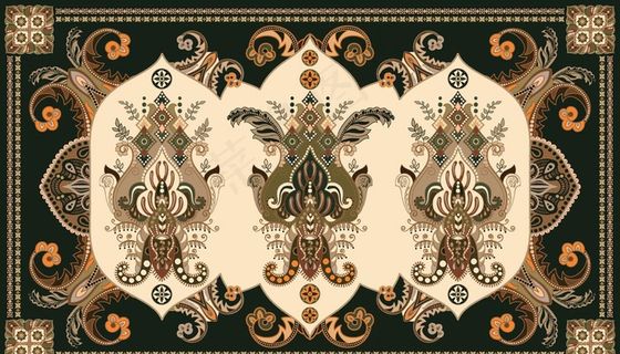 地毯图案图片